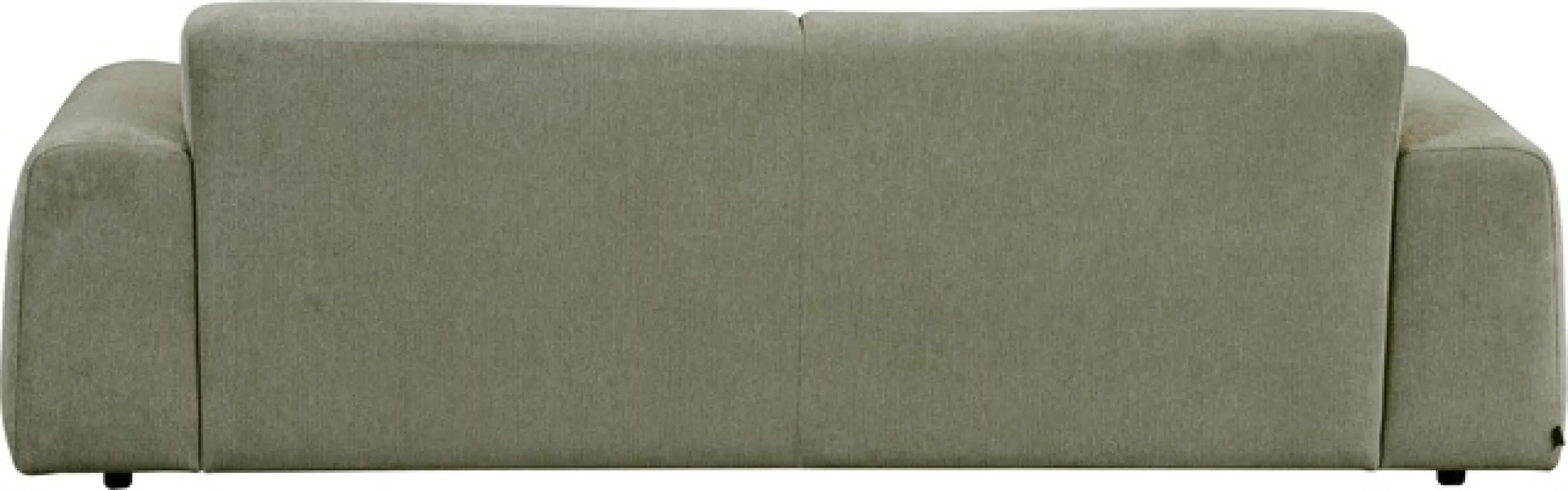 OTTO home 3-Sitzer »Linkka, Breite 237 cm« in einem weichen Chenille-Stoff, mit Wellenunterfederung