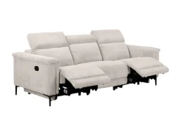 OTTO home 3-Sitzer »LUND Cord, B. 222cm, manuelle/elektrische Relaxfunktion in 2 Sitzen,« (links/rechts), USB-A bei elektrischer Ausführung, Kopfteilverstellung
