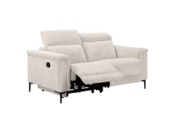 OTTO home 2-Sitzer »LUND Cord, 160 cm, manuelle o. elektrische Relaxfunktion« manuell od. elektrisch (m.USB-A), Federkern und Kopfteilverstellung