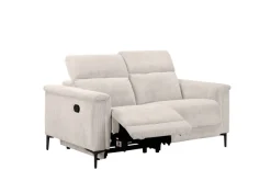 OTTO home 2-Sitzer »LUND Cord, 160 cm, manuelle o. elektrische Relaxfunktion« manuell od. elektrisch (m.USB-A), Federkern und Kopfteilverstellung