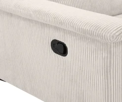 OTTO home 2-Sitzer »LUND Cord, 160 cm, manuelle o. elektrische Relaxfunktion« manuell od. elektrisch (m.USB-A), Federkern und Kopfteilverstellung