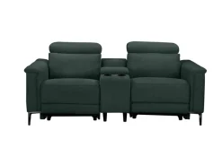 OTTO home 2-Sitzer »LUND, Struktur, Kinosofa, Relaxfunktion, TV-Sessel, man./elektrisch« Kopfteilverstellung, Getränkefachhalter, Staufach, wahlweise USB A/C