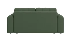 OTTO home 2-Sitzer »Manilla, trendige Steppung, 2 Rückenkissen, B/T/H 195/107/91 cm« mit Wellenunterfederung, in verschiedenen Materialien und Farben