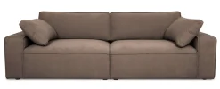 OTTO home 3-Sitzer »Mittell, Chenille« Breite 245 cm, bodentief, extra Kissen inkl., tiefe Sitzfläche
