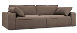 OTTO home 3-Sitzer »Mittell, Chenille« Breite 245 cm, bodentief, extra Kissen inkl., tiefe Sitzfläche