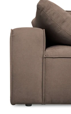 OTTO home 3-Sitzer »Mittell, Chenille« Breite 245 cm, bodentief, extra Kissen inkl., tiefe Sitzfläche