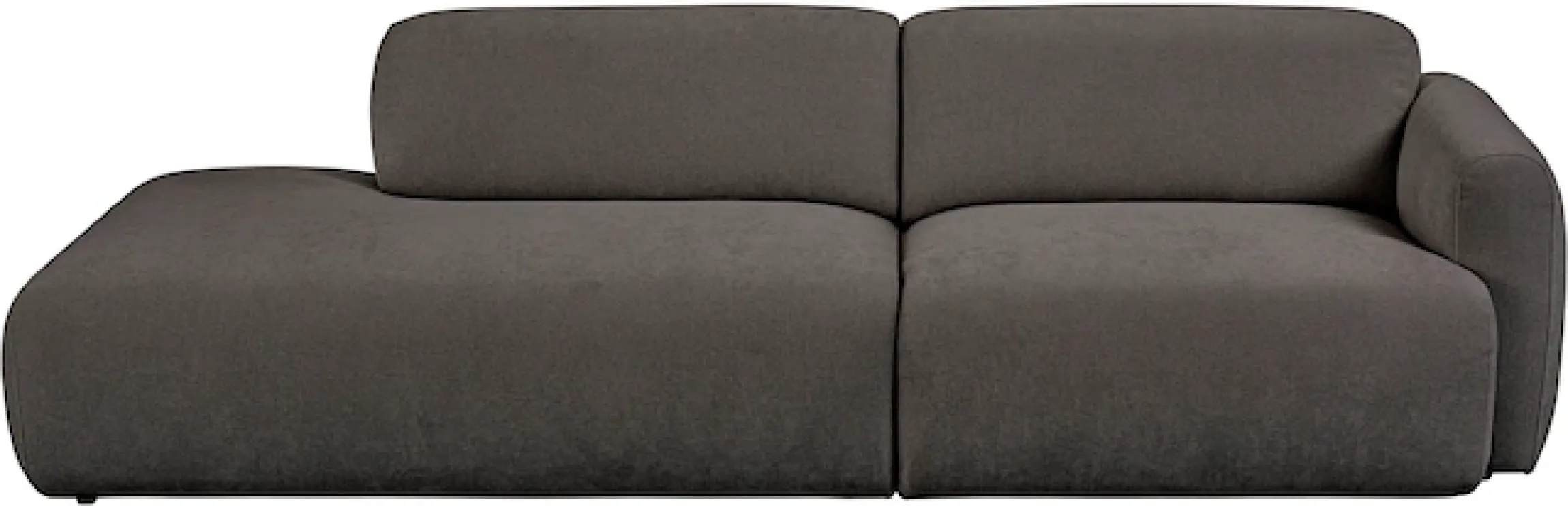 OTTO home 2-Sitzer »Myrland Kompaktsofa« Breite 263 cm, Chenille, Easy Clean Stoff, mit Kaltschaum
