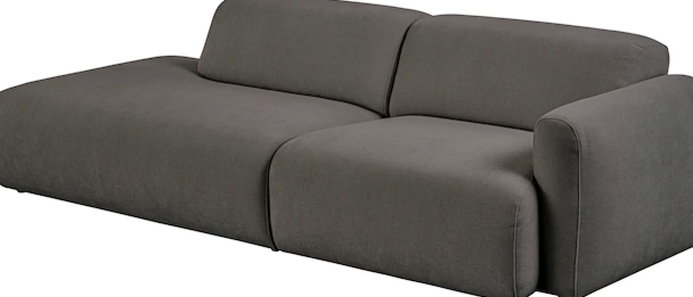 OTTO home 2-Sitzer »Myrland Kompaktsofa« Breite 263 cm, Chenille, Easy Clean Stoff, mit Kaltschaum