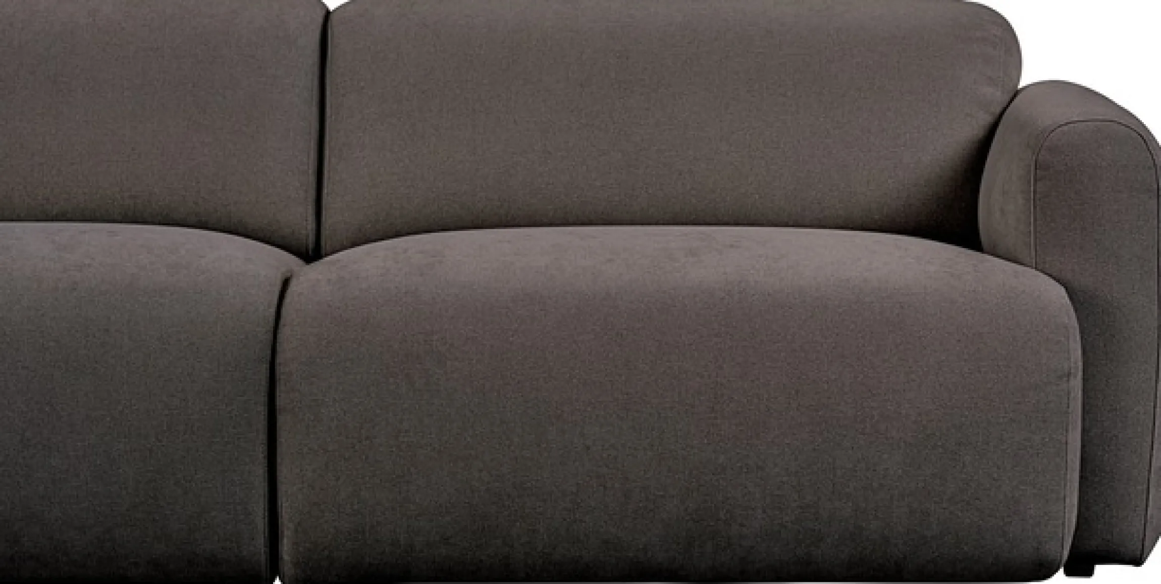 OTTO home 2-Sitzer »Myrland Kompaktsofa« Breite 263 cm, Chenille, Easy Clean Stoff, mit Kaltschaum