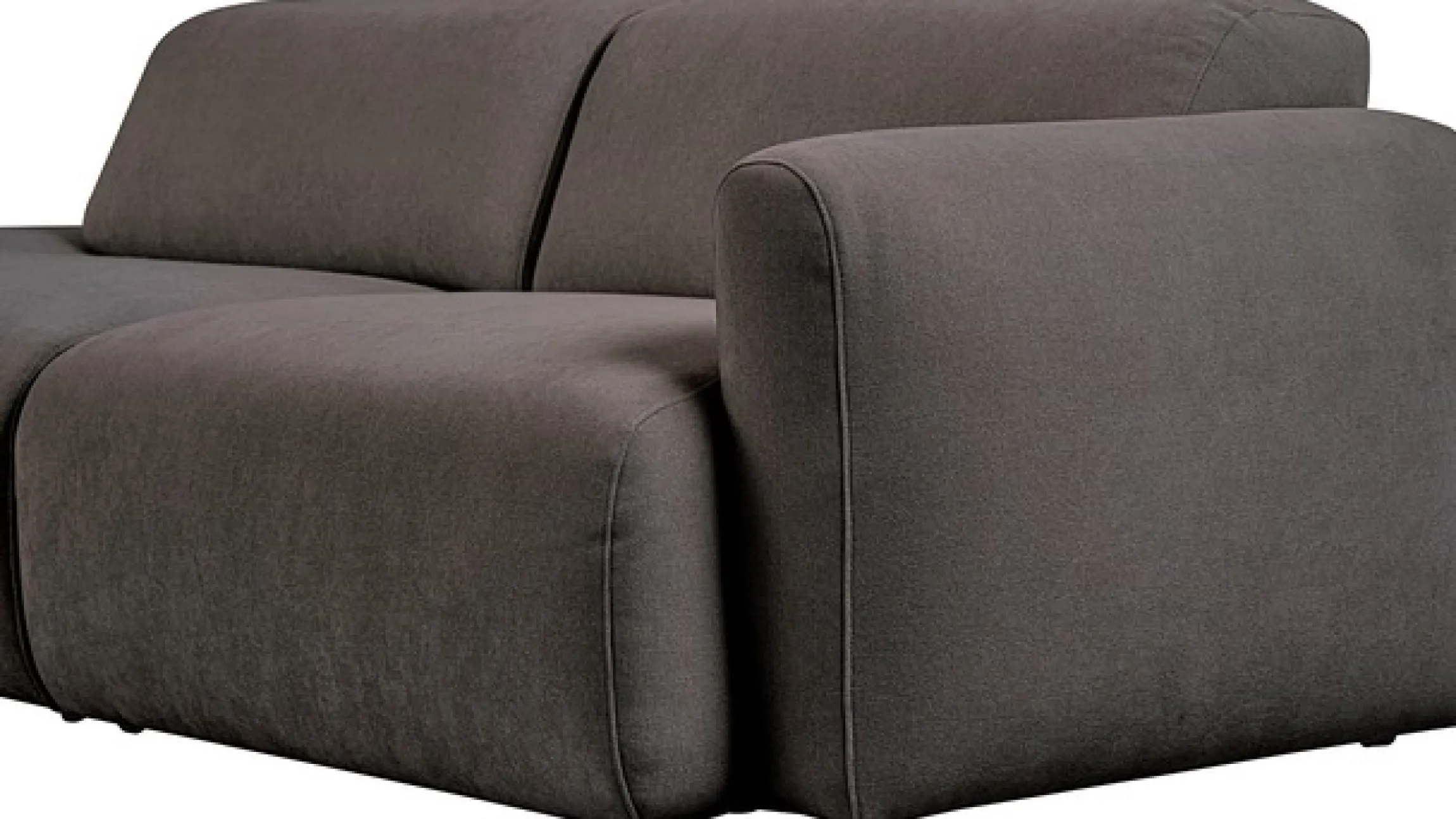 OTTO home 2-Sitzer »Myrland Kompaktsofa« Breite 263 cm, Chenille, Easy Clean Stoff, mit Kaltschaum