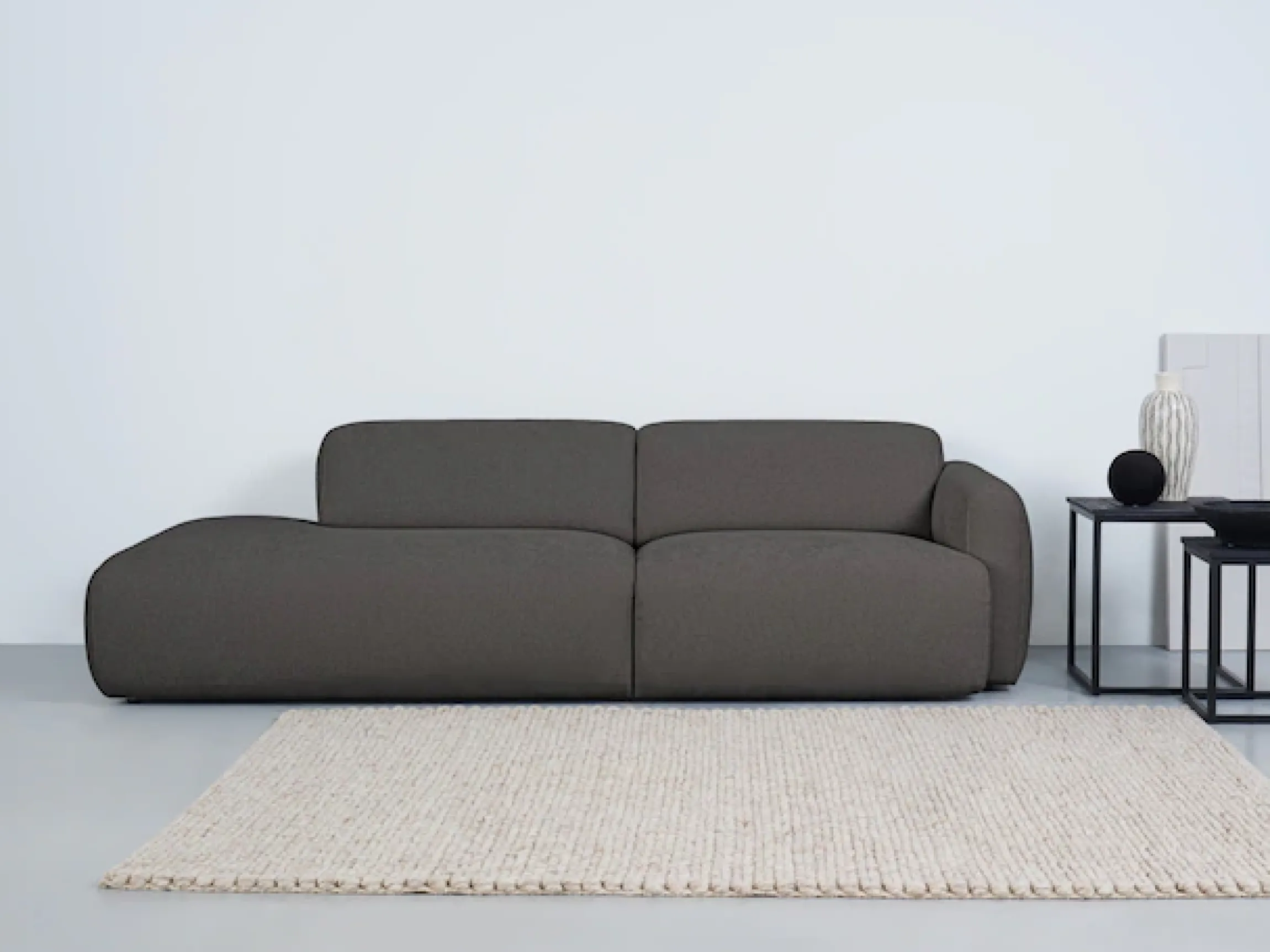 OTTO home 2-Sitzer »Myrland Kompaktsofa« Breite 263 cm, Chenille, Easy Clean Stoff, mit Kaltschaum