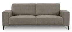 OTTO home 3-Sitzer »OLAND Chenille, Sofa, B: 224 cm, Skandi-Design« Struktur, Flachgewebe, Luxus-Microfaser, Boucle