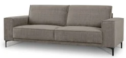 OTTO home 3-Sitzer »OLAND Chenille, Sofa, B: 224 cm, Skandi-Design« Struktur, Flachgewebe, Luxus-Microfaser, Boucle