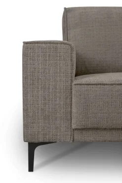 OTTO home 3-Sitzer »OLAND Chenille, Sofa, B: 224 cm, Skandi-Design« Struktur, Flachgewebe, Luxus-Microfaser, Boucle