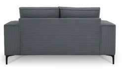 OTTO home 2-Sitzer »OLAND Cord, Sofa, B: 164 cm, Skandi-Design« 164 cm, Wellenunterfederung, Skandi-Design, Metallfüße