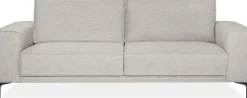 OTTO home 3-Sitzer »OLAND Flachgewebe, Sofa, B: 224 cm, Skandi-Design« Struktur, Flachgewebe, Luxus-Microfaser, Boucle