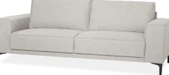 OTTO home 3-Sitzer »OLAND Flachgewebe, Sofa, B: 224 cm, Skandi-Design« Struktur, Flachgewebe, Luxus-Microfaser, Boucle