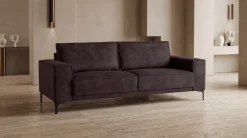 OTTO home 3-Sitzer »OLAND Luxus-Microfaser, Sofa, B: 224 cm, Skandi-Design« Struktur, Flachgewebe, Luxus-Microfaser, Boucle