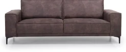 OTTO home 3-Sitzer »OLAND Luxus-Microfaser, Sofa, B: 224 cm, Skandi-Design« Struktur, Flachgewebe, Luxus-Microfaser, Boucle