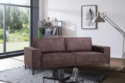 OTTO home 3-Sitzer »OLAND Luxus-Microfaser, Sofa, B: 224 cm, Skandi-Design« Struktur, Flachgewebe, Luxus-Microfaser, Boucle