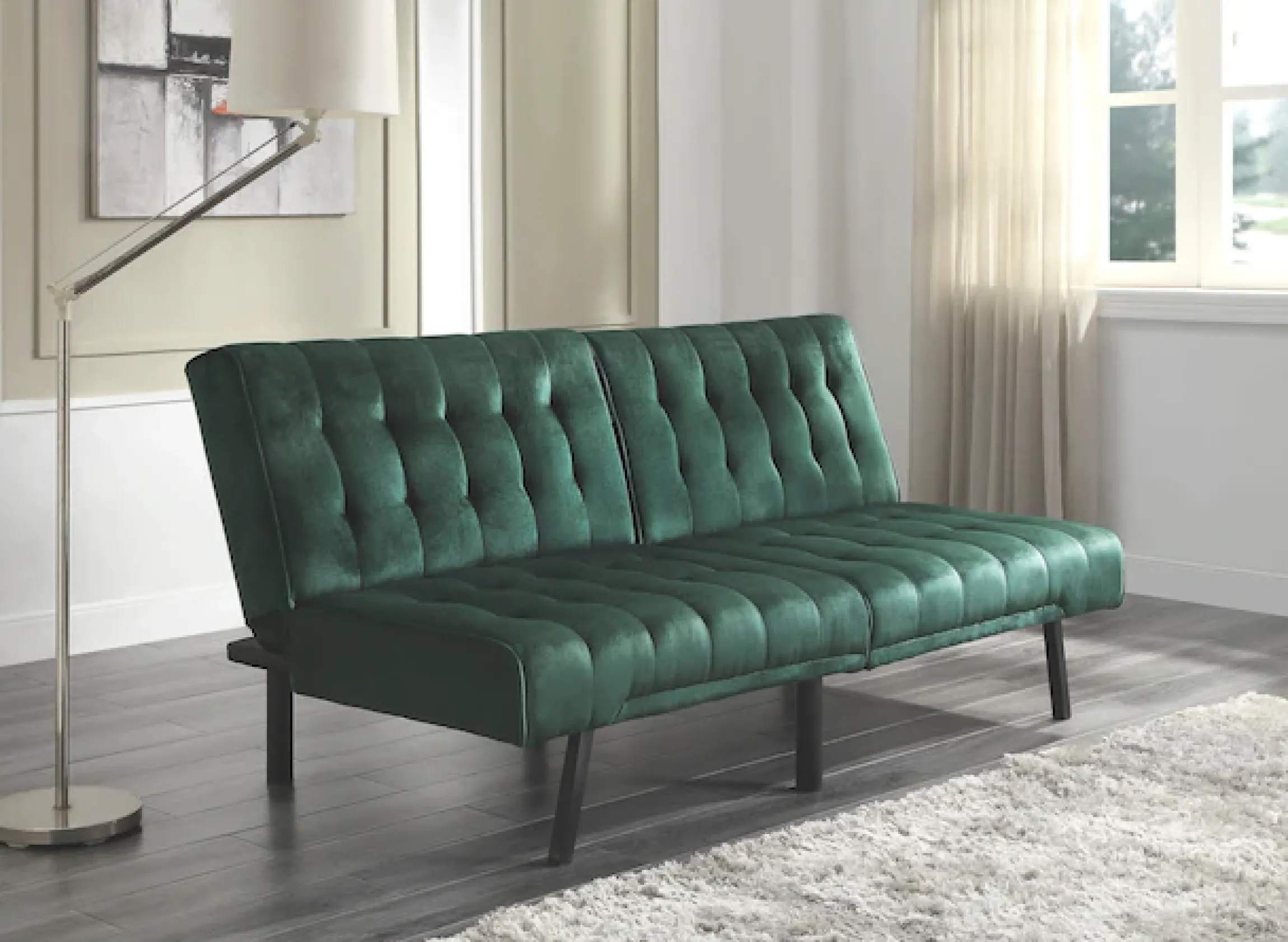 OTTO home 2-Sitzer »Pierre« Schlafsofa, mit 3-stufiger Rasterfunktion, mit Wellenunterfederung