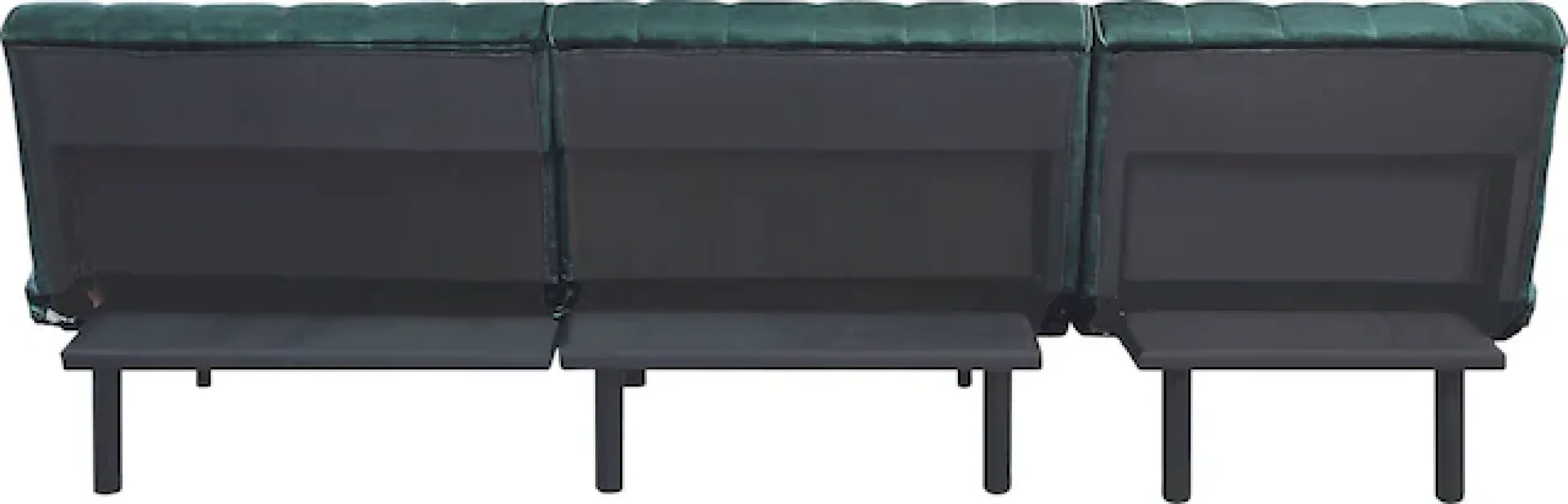 OTTO home 2-Sitzer »Pierre« Schlafsofa, mit 3-stufiger Rasterfunktion, mit Wellenunterfederung