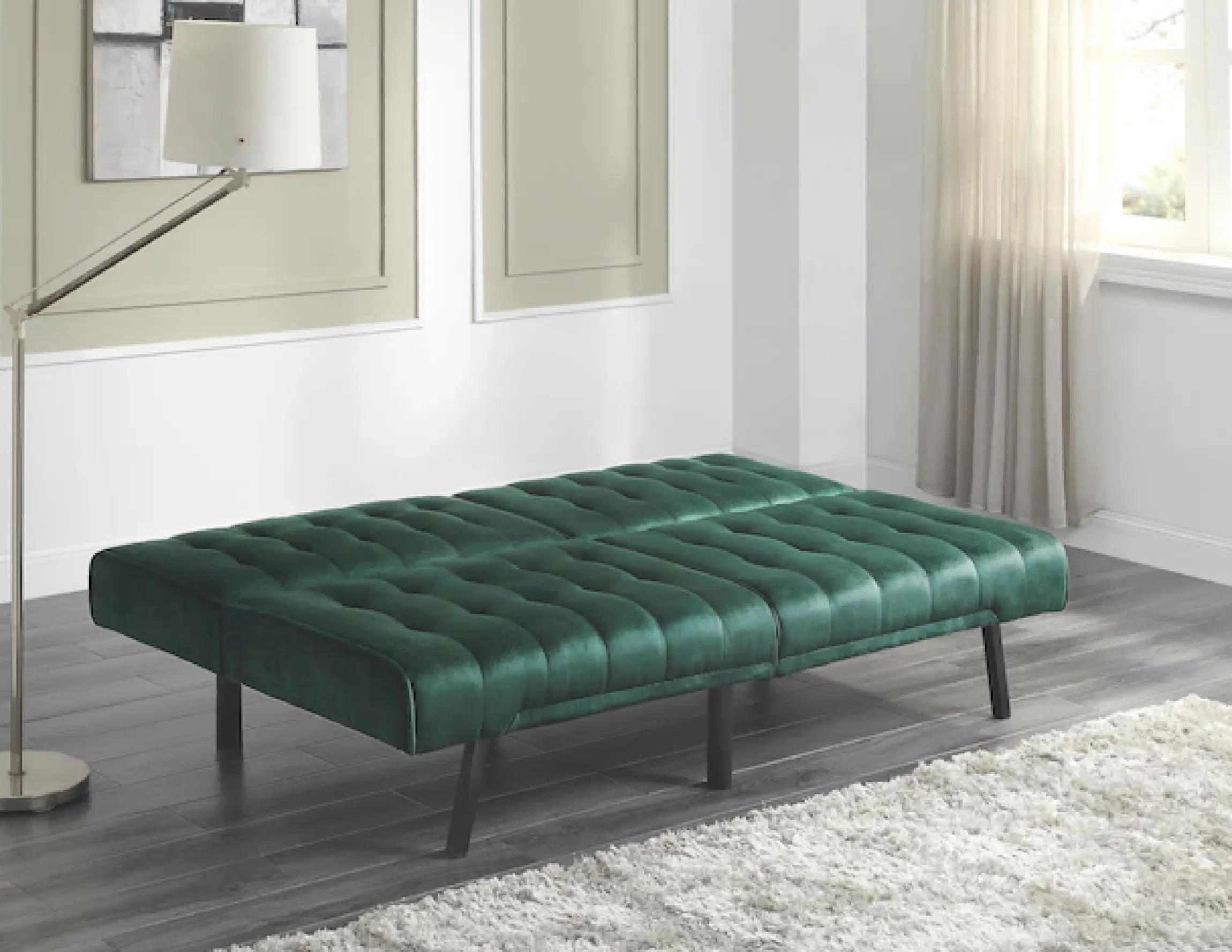 OTTO home 2-Sitzer »Pierre« Schlafsofa, mit 3-stufiger Rasterfunktion, mit Wellenunterfederung