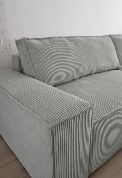 OTTO home 3-Sitzer »SHERWOOD Cord Schlafsofa (257cm)« Schlaffunktion mit Bettkasten (ca. 136/200cm)