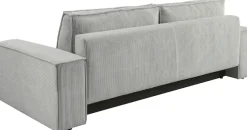 OTTO home 3-Sitzer »SHERWOOD Cord Schlafsofa (257cm)« Schlaffunktion mit Bettkasten (ca. 136/200cm)