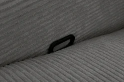 OTTO home 3-Sitzer »SKAANE Cord-Sofa, 229 cm, manuelle u. elektrische Relaxfunktion« Relax-Funktion in 2 Sitzen, Kopfteilverstellung, Federkernpolsterung