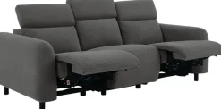 OTTO home 3-Sitzer »SKAANE Cord-Sofa, 229 cm, manuelle u. elektrische Relaxfunktion« Relax-Funktion in 2 Sitzen, Kopfteilverstellung, Federkernpolsterung