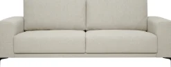 OTTO home 3-Sitzer »Xander« Breite 224 cm, Soft-Touch Chenille, schwarze Metallfüße
