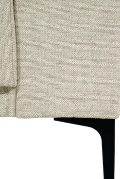 OTTO home 3-Sitzer »Xander« Breite 224 cm, Soft-Touch Chenille, schwarze Metallfüße