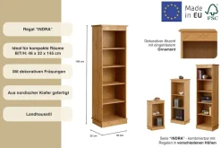 OTTO home Standregal »Indra« Höhe 145 cm