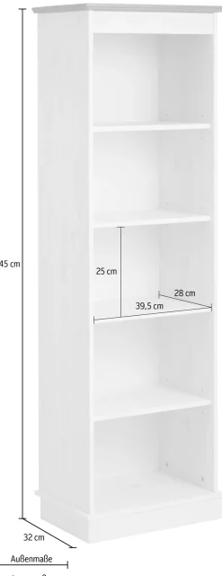 OTTO home Standregal »Indra« Höhe 145 cm