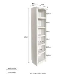OTTO home Standregal »Riga« aus massiver Kiefer, FSC®-zertifiziert