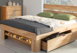 OTTO home Stauraumbett »Triest« aus FSC®-zertifizierter massive Buche