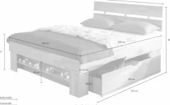 OTTO home Stauraumbett »Triest« aus FSC®-zertifizierter massive Buche