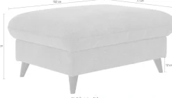 OTTO home Stauraumhocker »Pike, B: 102 cm« mit Stauraum