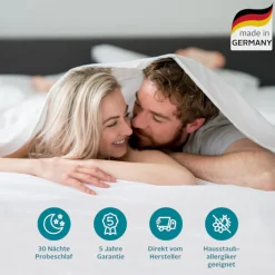 OTTO home Taschenfederkernmatratze »Black Diamond Comfort, Matratze 90x200, 140x200 cm & weitere Größen« 20 cm hoch 500 Federn 1 Stk. tlg. 7-Zonen, H2 / H3 / H4, ergonomisch, atmungsaktiv