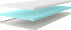 OTTO home Topper »Tornby Topper 90x200 cm,180x200 cm, in 4 Härtegraden, Tencel™ Bezug« Matratze & Boxspringbett, Hausstauballergiker geeignet, langlebig