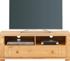 OTTO home TV-Board »Adele, Sideboard, Kommode« Breite 120 cm, mit Schublade, aus massiver Kiefer, FSC®