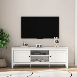 OTTO home TV-Board »Avelin« Melaminoberfläche, schwarze Metallgriffe, Breite 150 cm