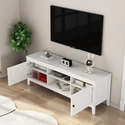 OTTO home TV-Board »Avelin« Melaminoberfläche, schwarze Metallgriffe, Breite 150 cm