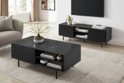 OTTO home TV-Board »Candise« Sintersteinplatte, Soft-Close-Funktion, FSC-zertifiziertem Eschenholz