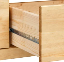 OTTO home TV-Board »Gotland« Breite 147 cm, mit Schubladen und offenen Fächern, Massivholz, FSC®