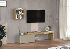 OTTO home TV-Wand »Chronos TV-Set, Wohnwand – Elemente frei platzierbar, Made in Italy« Set, 2-er set, 2 Stk. tlg.