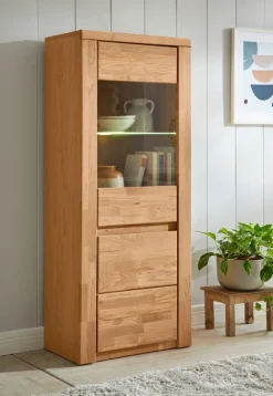 OTTO home Vitrine »Burani« grifflose Optik