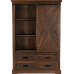 OTTO home Vitrine »Don Barn« mit 1 Schiebetür, handgefertigt, Unika-Möbel, Breite 110 cm