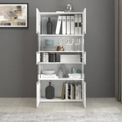 OTTO home Vitrine »Egypt« 2 Glastüren, Front Hochglanz lackiert, Korpus matt